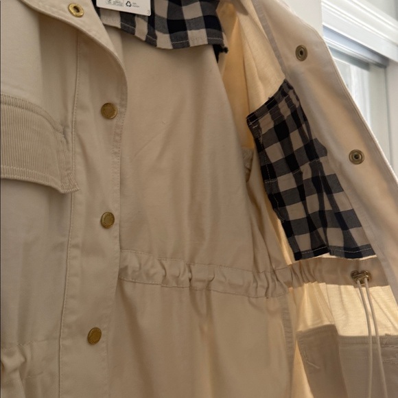 Barbour- Maeva-Utility Jacket, Cream-Size 10 - Picture 8 of 16